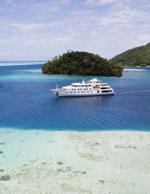 <PRE>LUXURY CRUISE Vacation: 2 nights on Tahiti, 6 nights aboard a luxury Bora Bora Cruises Yacht</PRE>